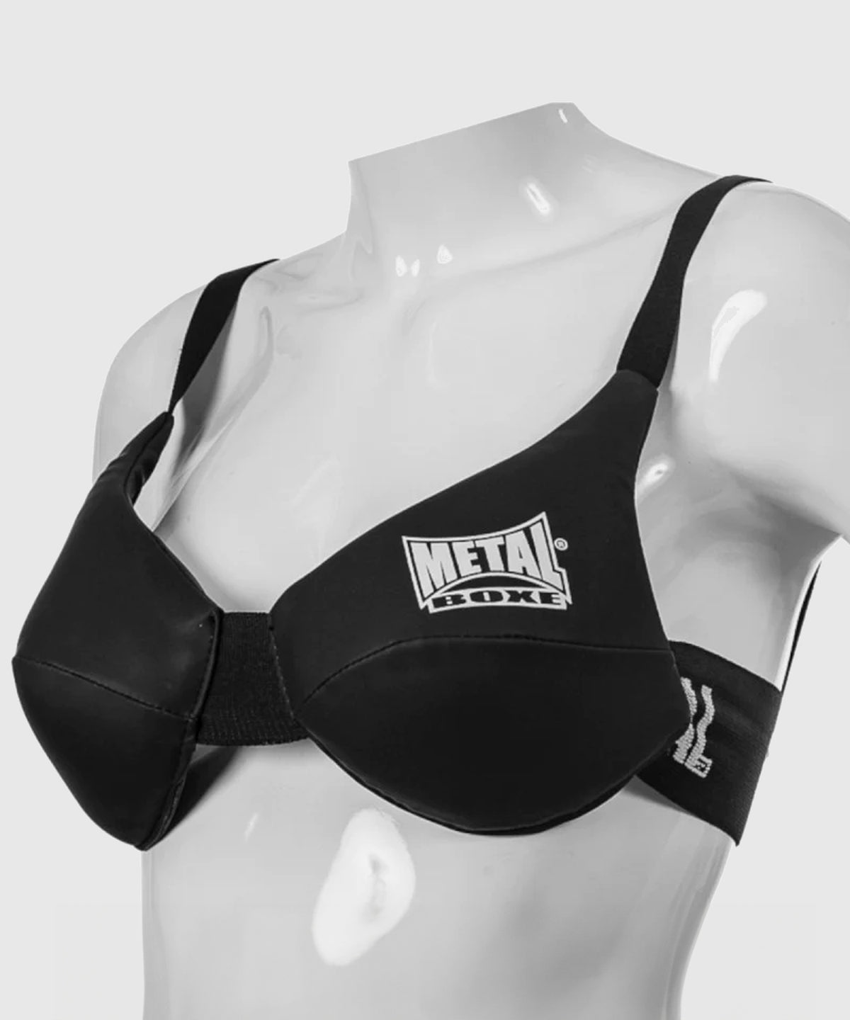 Metal Boxe Protezione Seno Donna - Nero