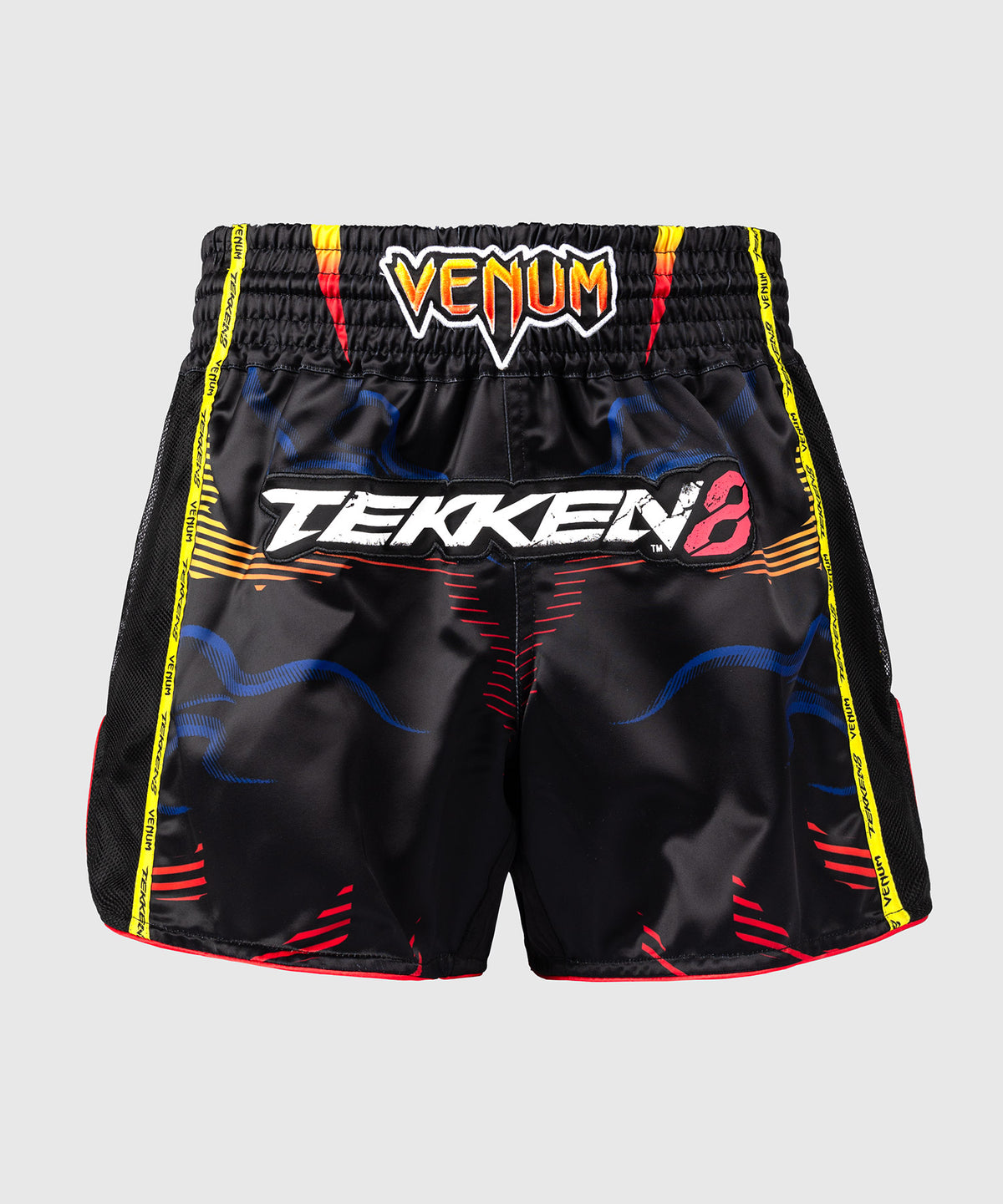 Venum x TEKKEN 8 Pantaloncini Muay Thaï - Yoshimitsu - Nero/Arancione