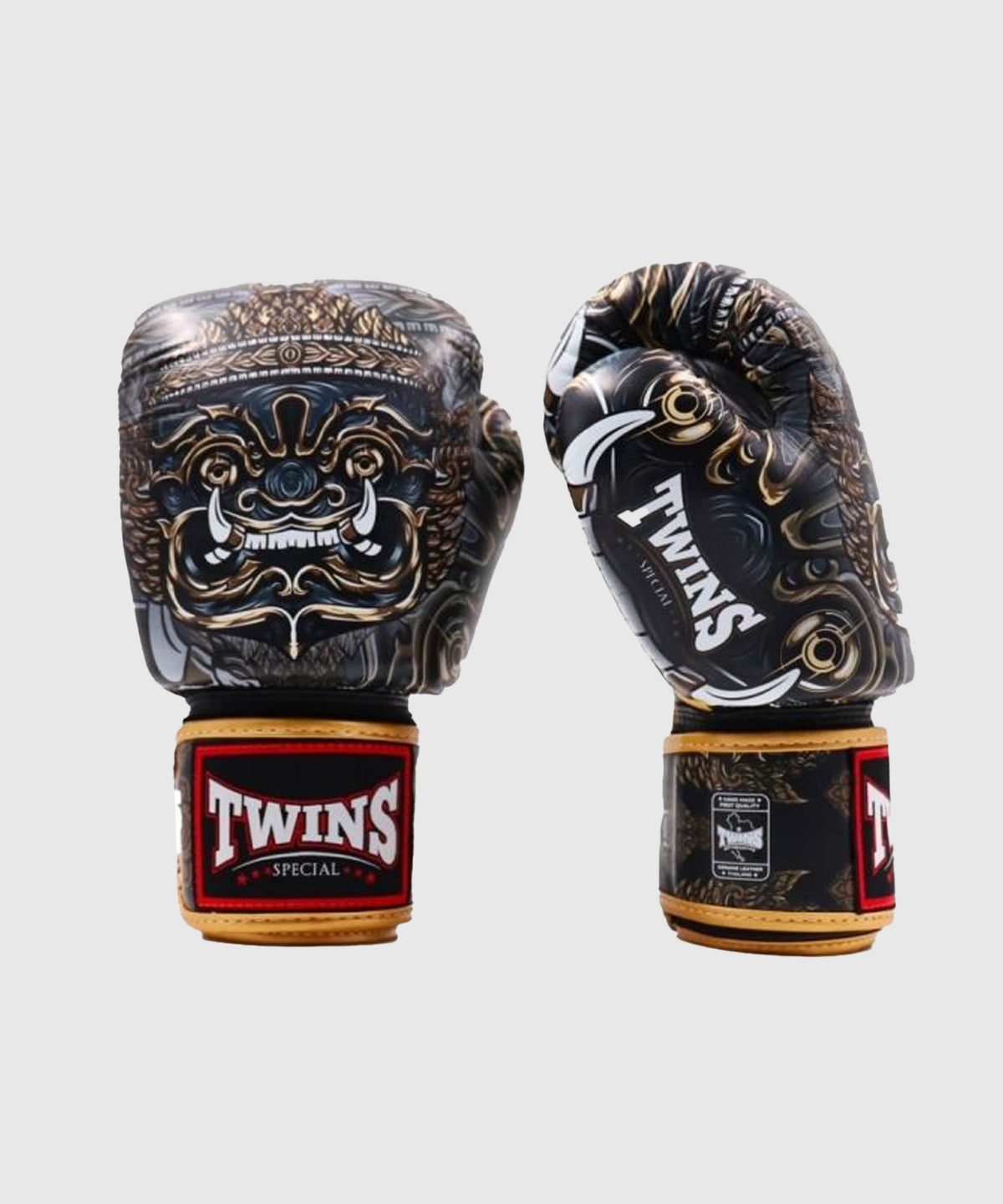 Twins FBGVL3 Yaktai Guantoni da Boxe - Nero/Oro