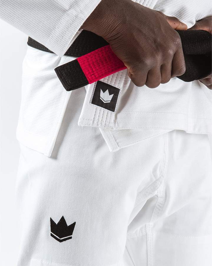 Kimonos de JJB Kingz Kore - Blanc