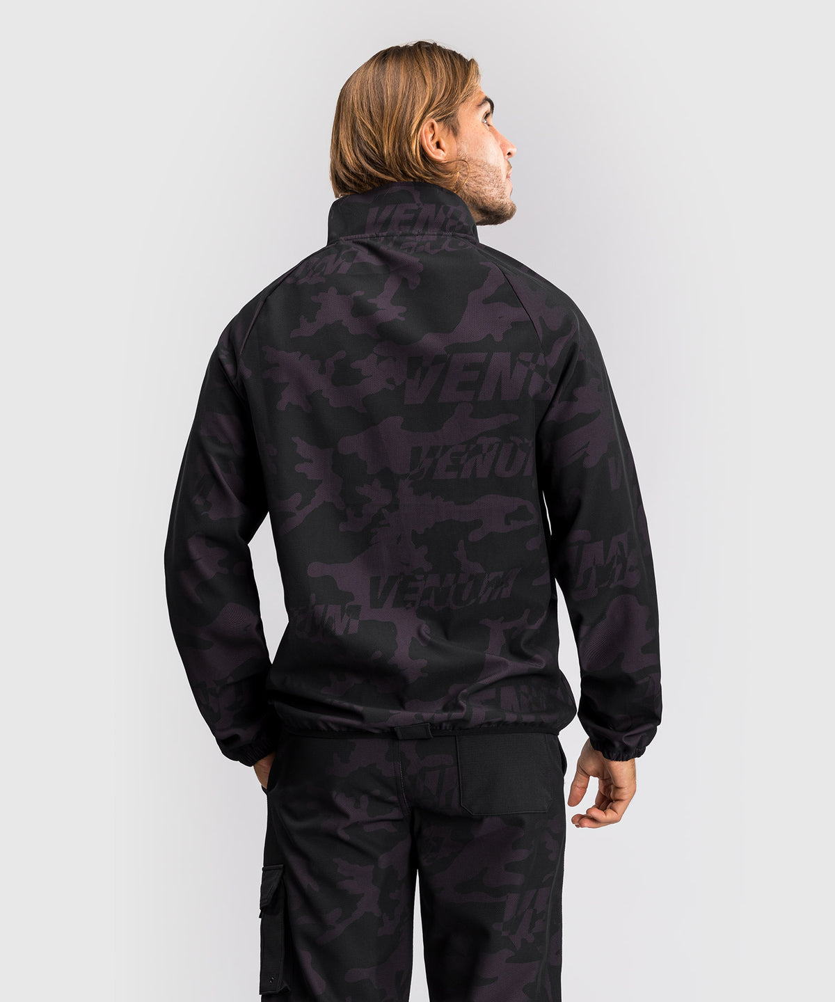 Veste de Survêtement Pour Hommes Venum Trooper - Noir/Violet