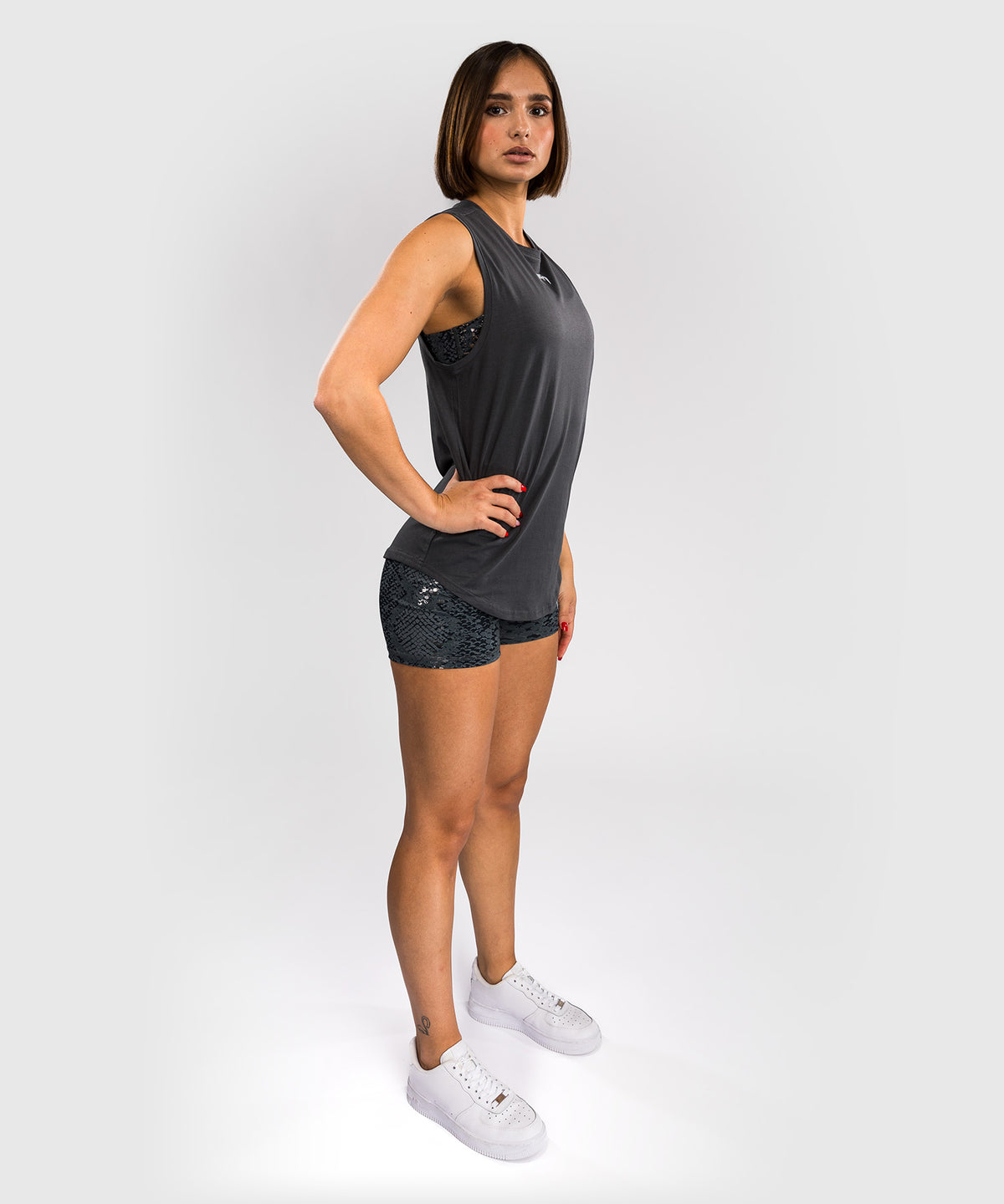 Venum Amazonia Camiseta Sin Mangas para Mujer - Gris Oscuro