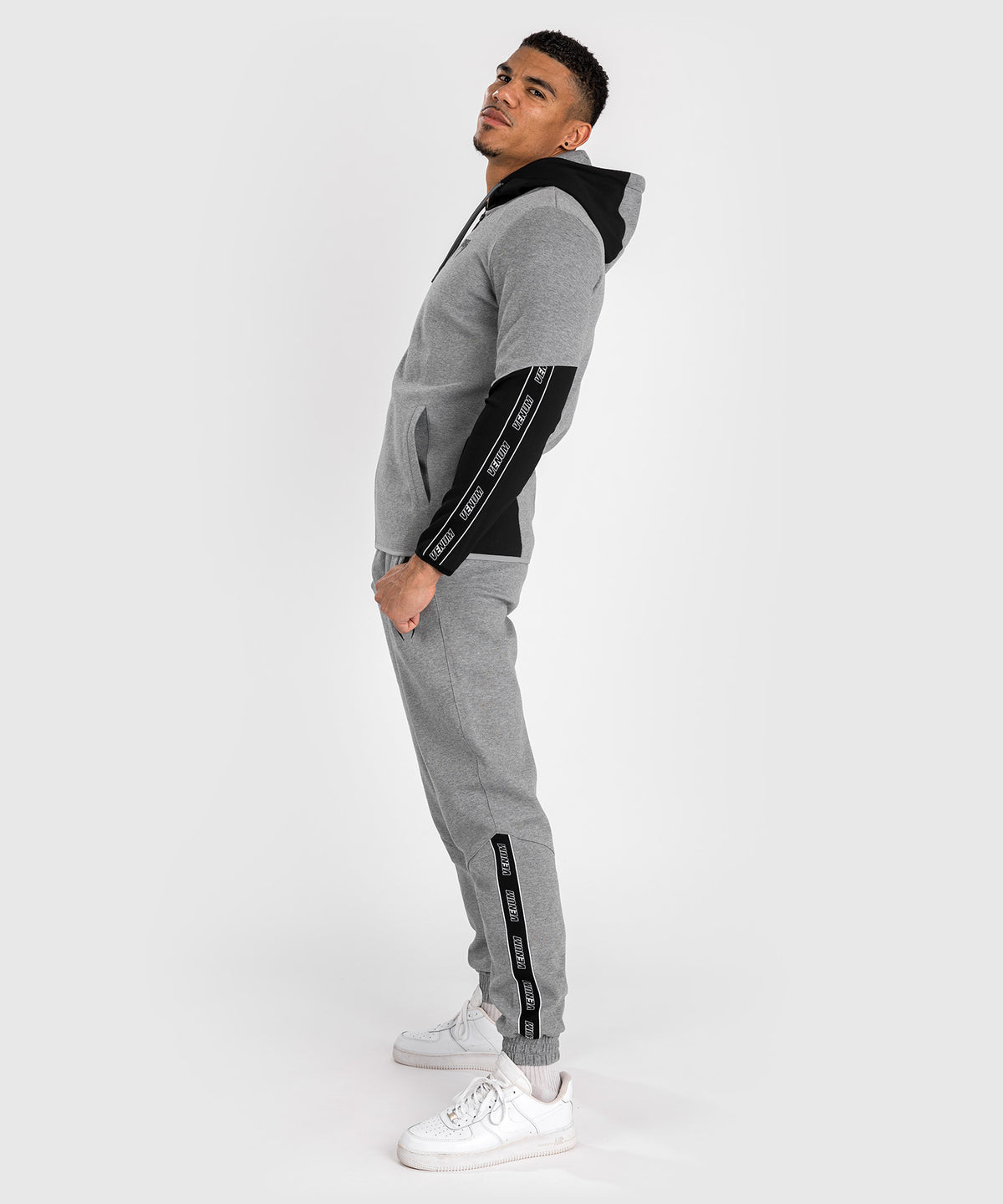 Venum Contender 4.0 Men’s Hoodie - Heather Grey/Black