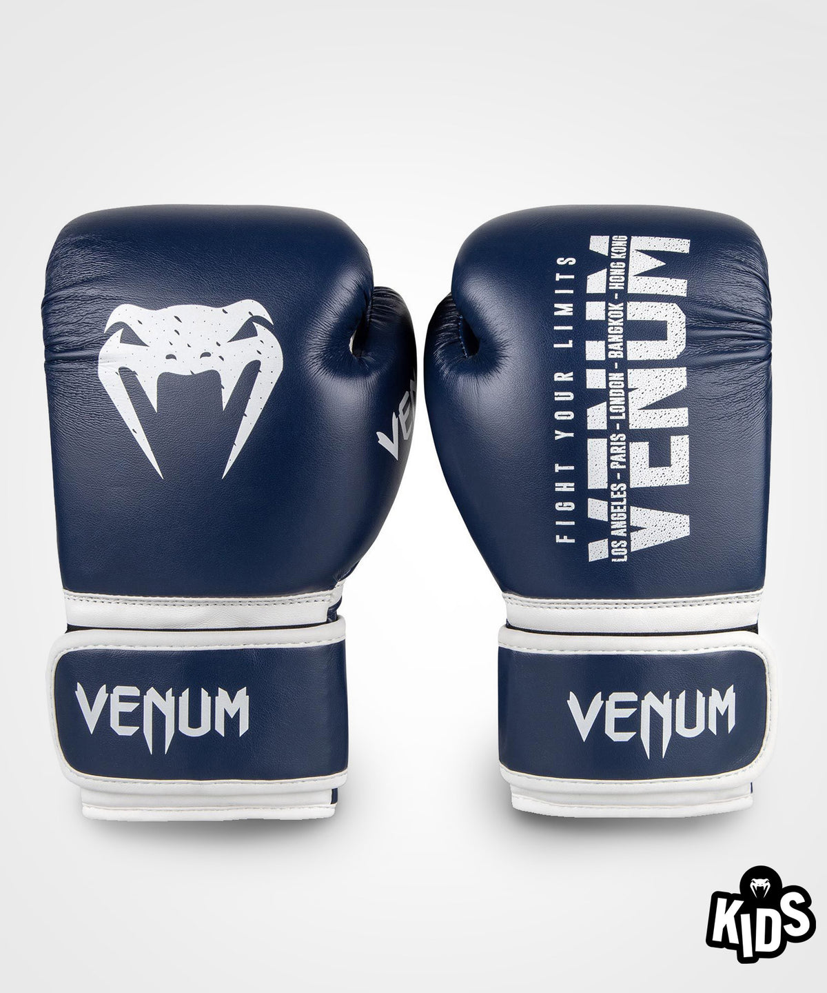 Venum Signature Kids Kinder Boxhandschuhe - Marineblau