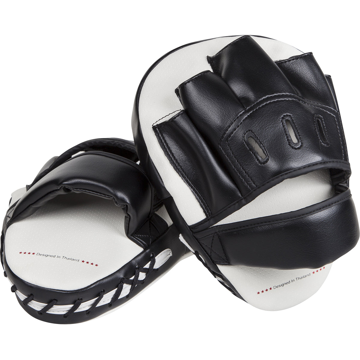 Venum Light Focus Manoplas - Blanco/Negro (Par)
