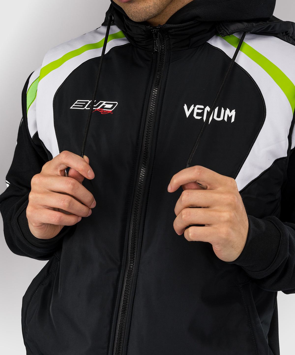 Venum x Bud Racing Giacca senza maniche Uomo - Nero/Bianco/Verde lime