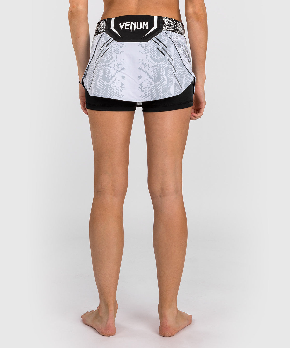 Jupe-Short pour Femmes UFC Adrenaline by Venum Authentic Fight Night - Blanc