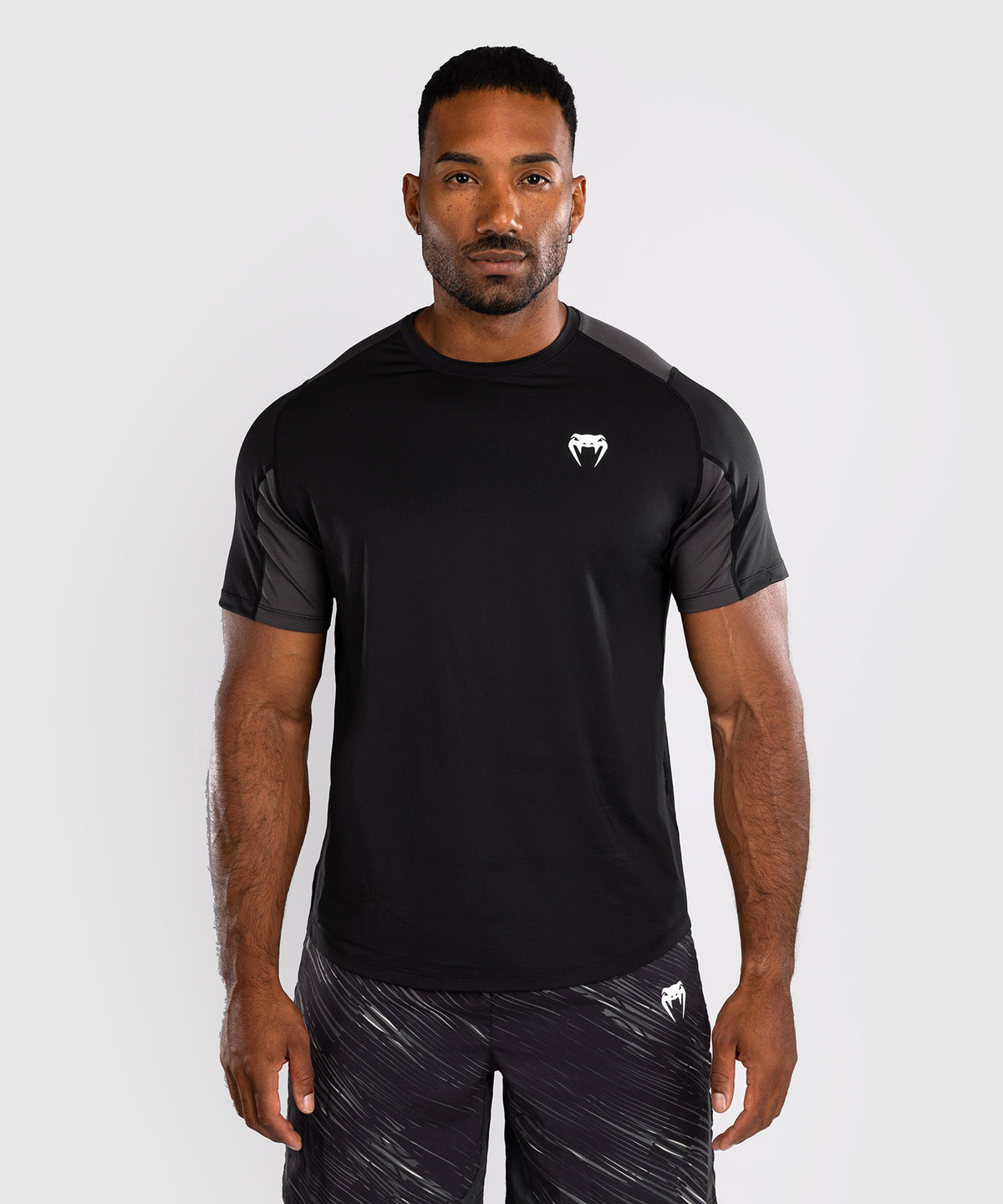 Venum Rapid Dry-Tech T-shirt - Schwarz/Sturmgrau