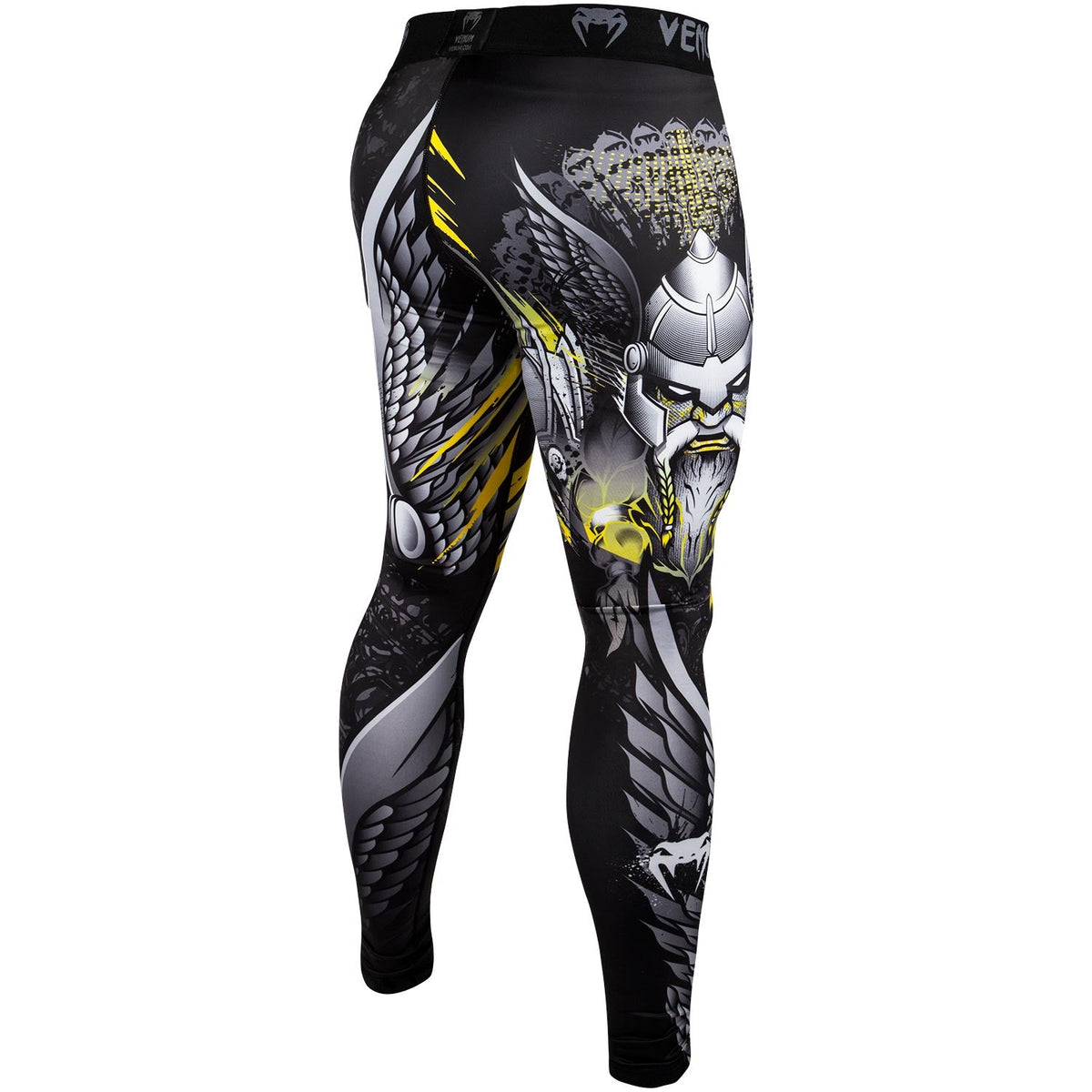 Pantalon de Compression Venum Viking 2.0 - Noir/Jaune