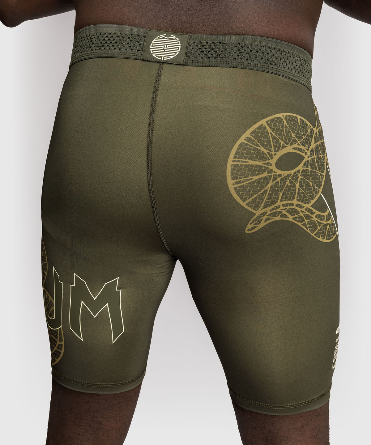 Venum Serpenti Vale Tudo Shorts - Khaki/Bronze/Ivory