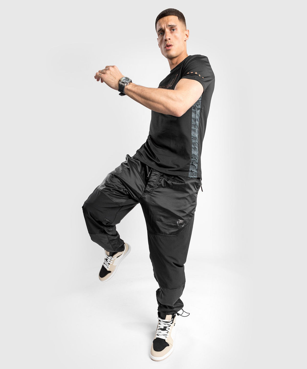Venum Laser XT Jogginghose - Oversize - Schwarz/Schwarz