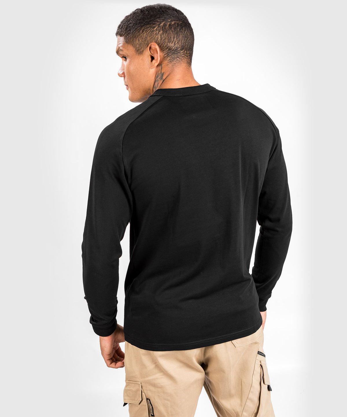 T-shirt Fangs Venum regular - maniche lunghe - Nero/Sabbia