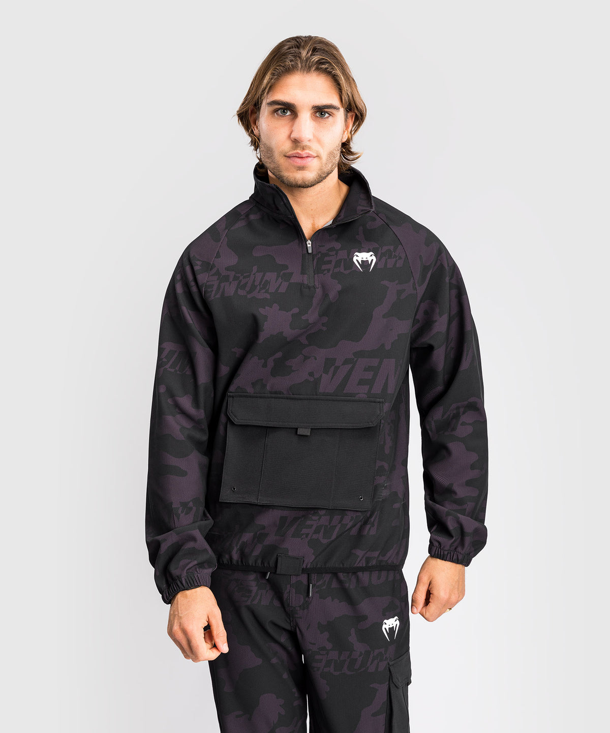 Veste de Survêtement Pour Hommes Venum Trooper - Noir/Violet