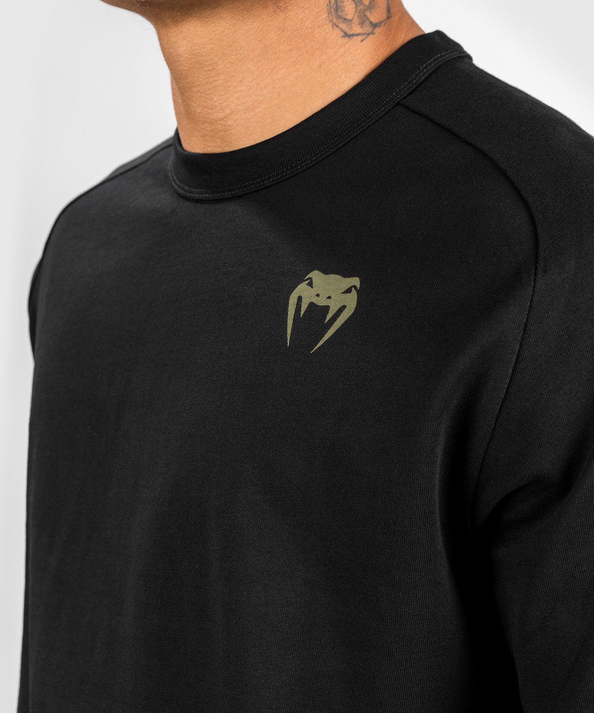 T-shirt Fangs Venum regular - maniche lunghe - Nero/Sabbia