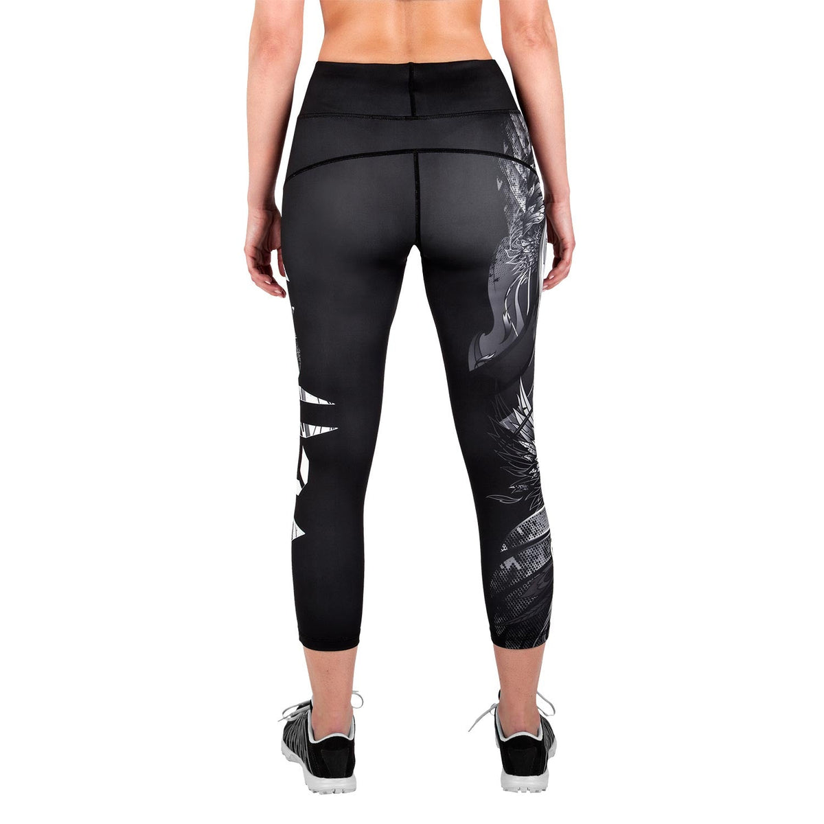 Venum Phoenix Damen-Tights - Schwarz/Weiß