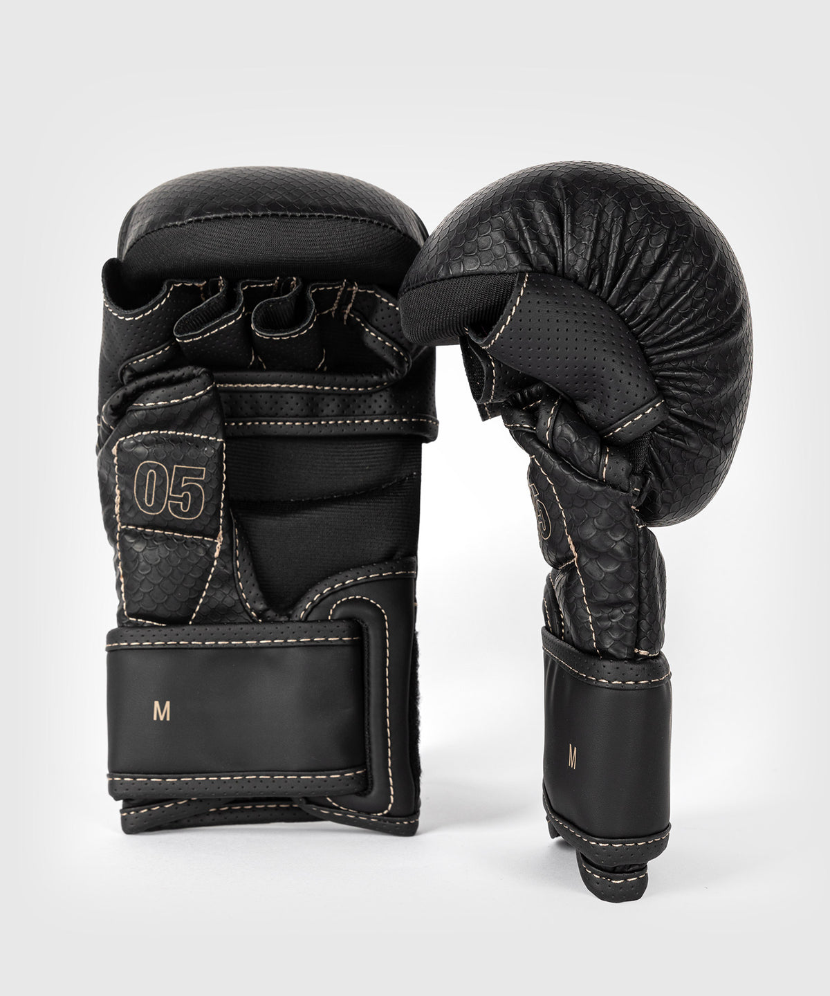 Venum Impact Evo Scales Guanti da sparring MMA - Nero