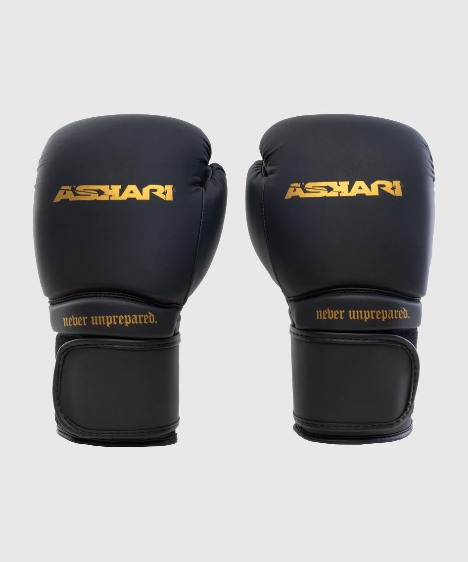 Askari Nova Boxhandschuhe - Schwarz/Gold