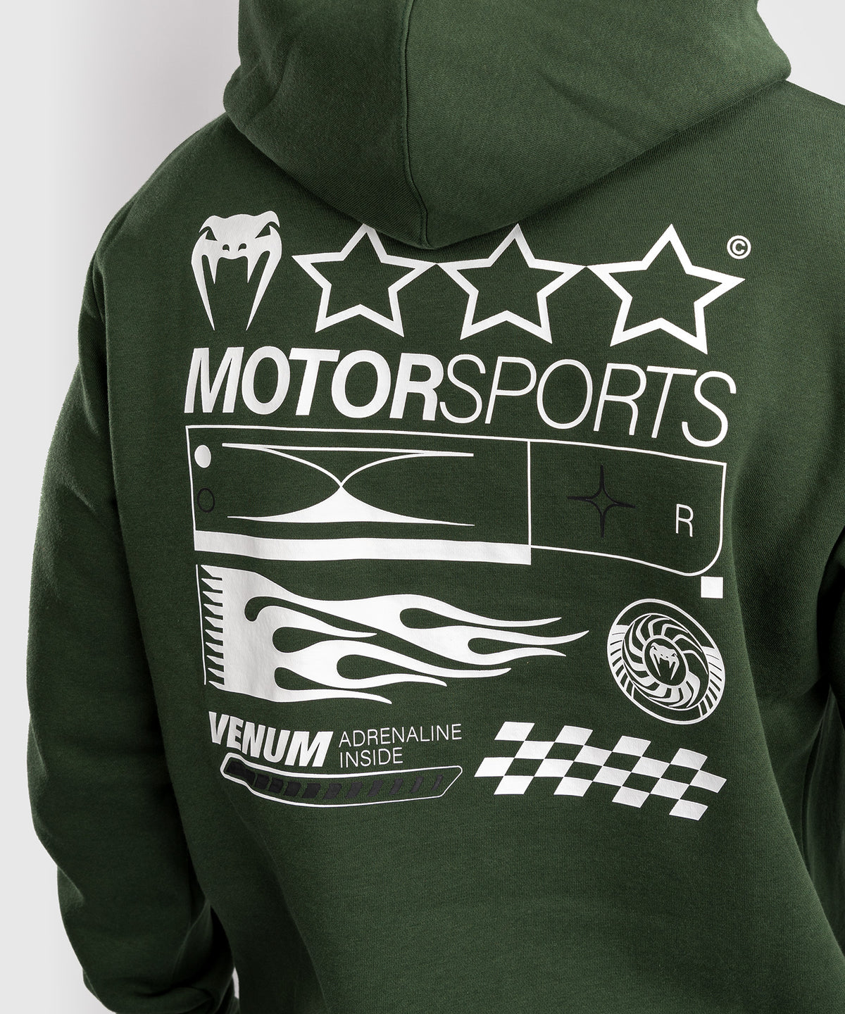Venum Motorsport Sudadera con Capucha - Bosque Profundo