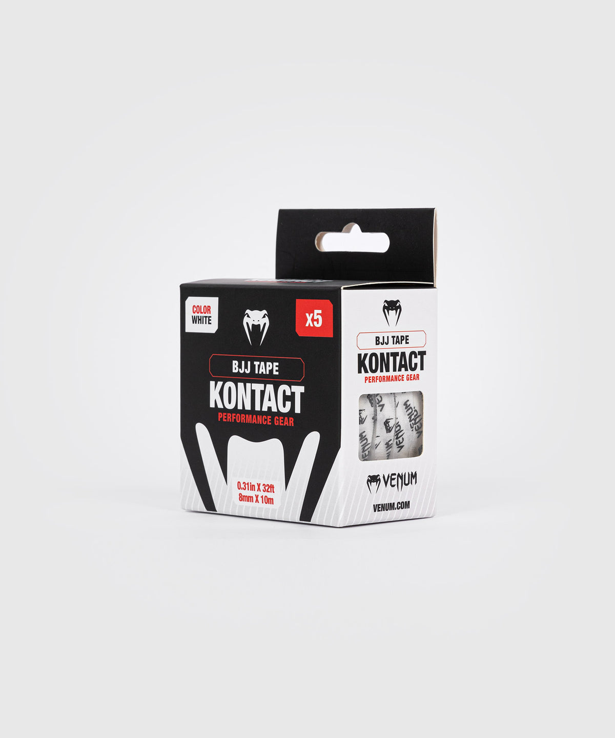 Venum Kontact Cinta para Dedos de BJJ - Blanco/Negro