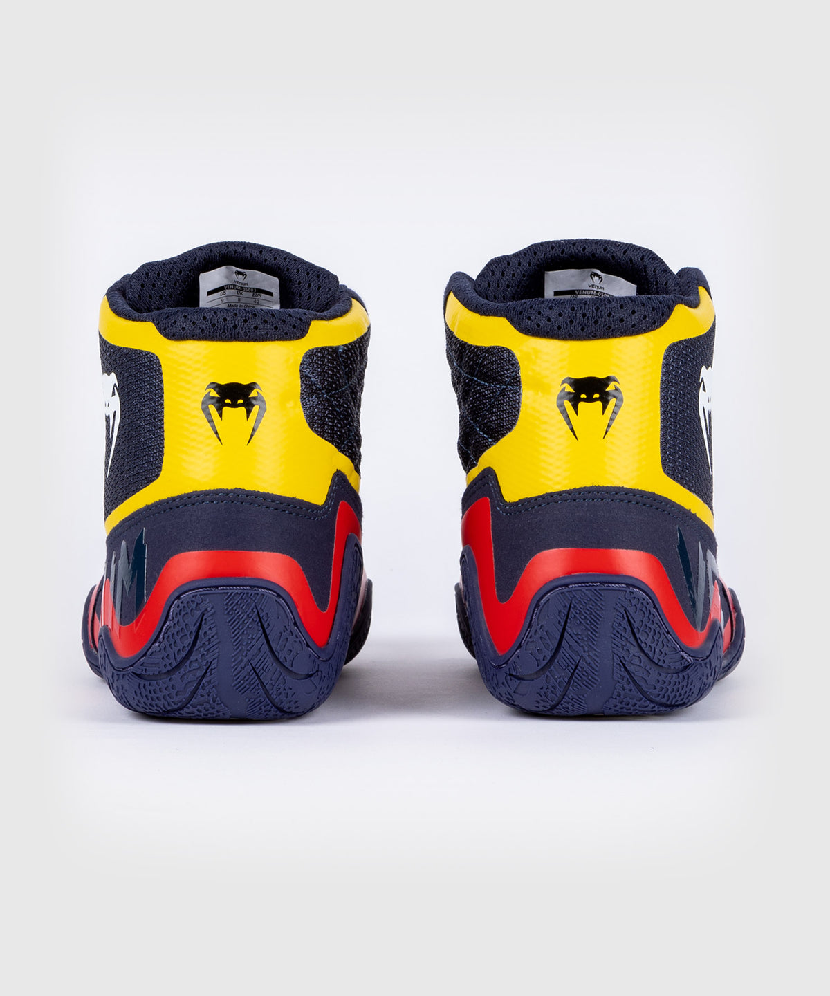 Chaussures de lutte Venum Elite - Bleu/Jaune