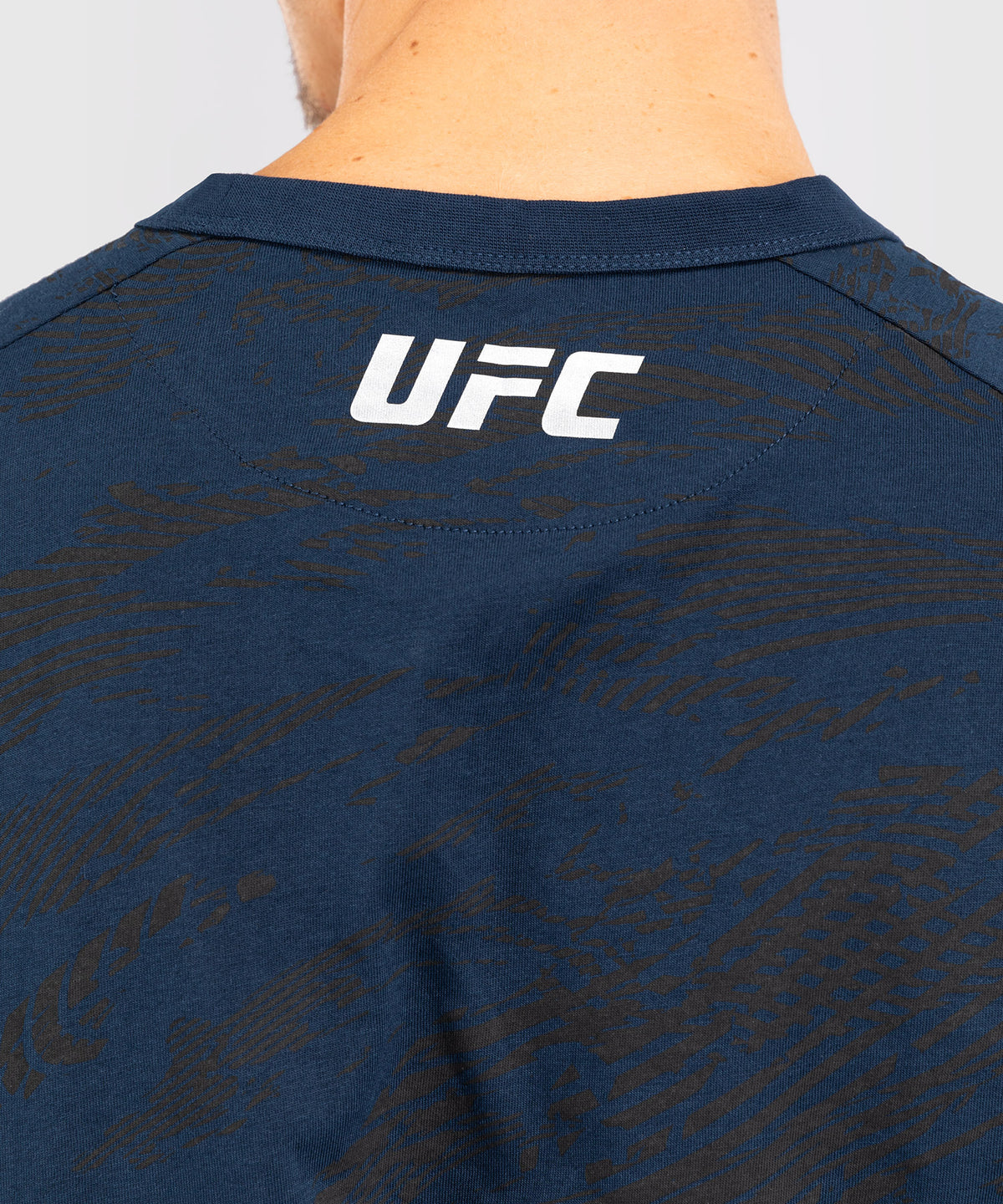 UFC Fusion by Venum Fight Week Herren Langarm T-Shirt - Ozeanisches Blau