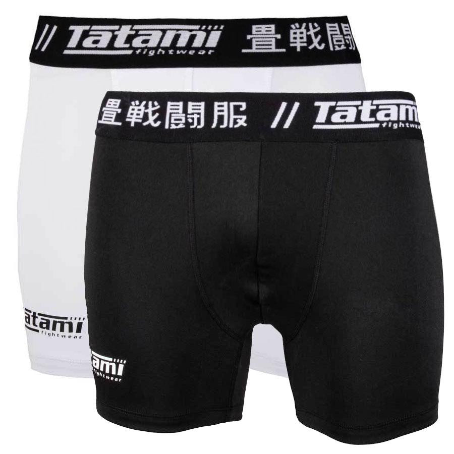 Tatami Fightwear Confezione da 2 Boxer da Grappling - (Nero e Bianco)