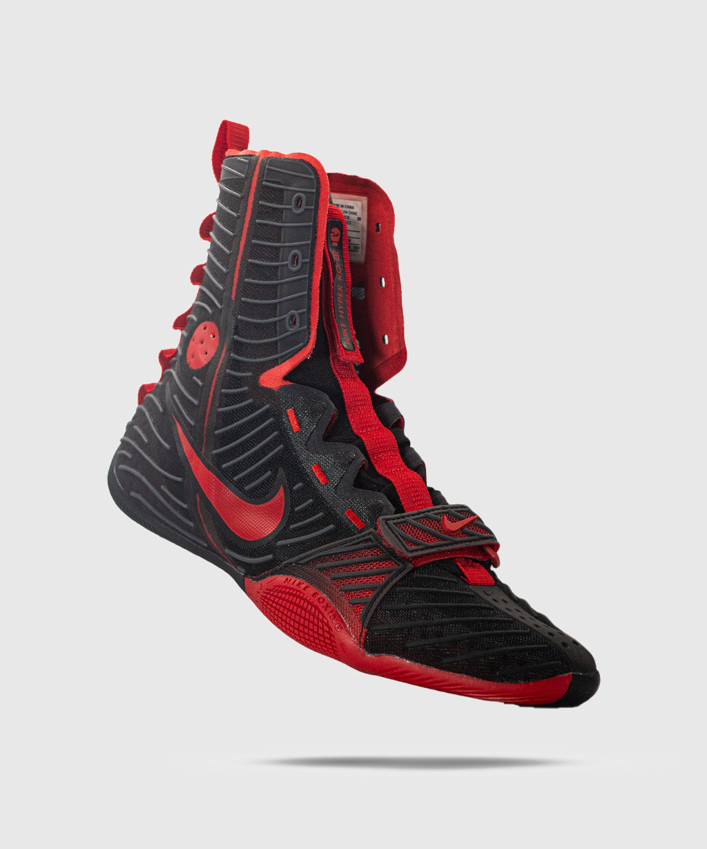 Chaussures de Boxe Nike Hyperko 3 - Noir/Rouge