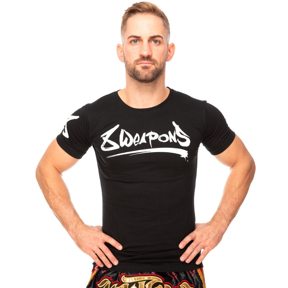 8 Weapons Unlimited T-shirt - Nero