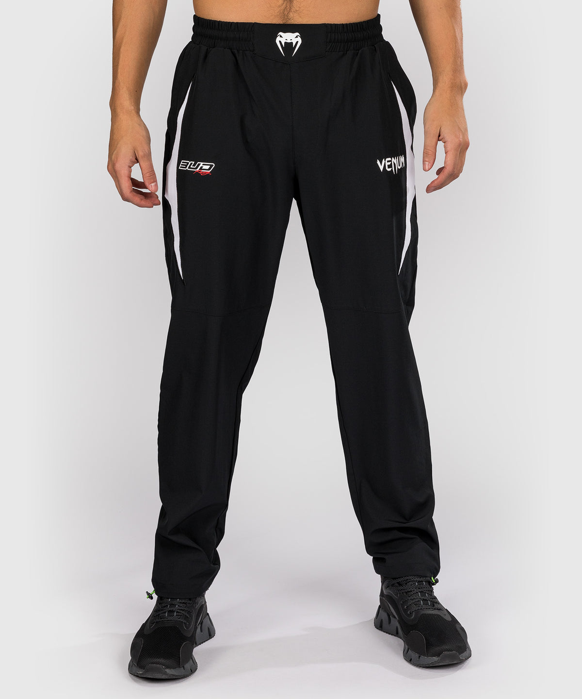 Venum x Bud Racing Herren-Jogger - Schwarz/Weiß/Limettengrün