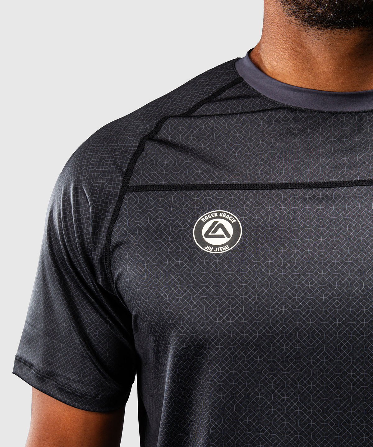 Venum x Roger Gracie Academy Dry‑Tech‑T‑Shirt - Schwarz
