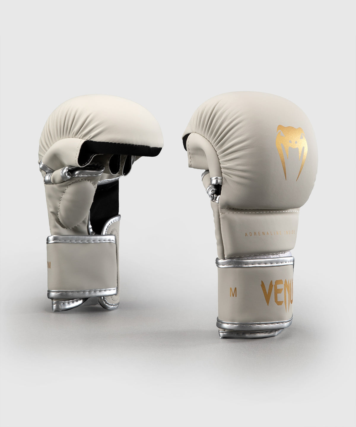 Venum Contender 1.5 Sparring Gloves - Ivory/Gold