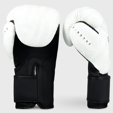 Fumetsu Berserker Guantes de Boxeo - Blanco/Negro