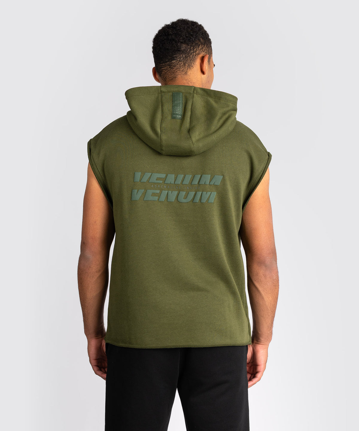 Venum Divide Sudadera con Capucha Sin Mangas - Verde Militar