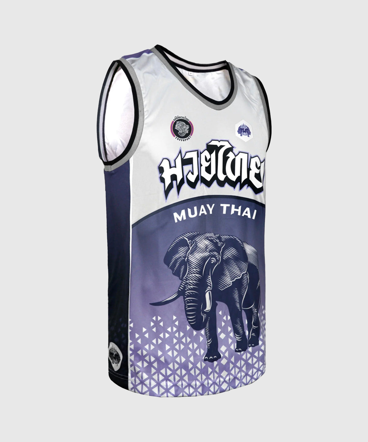 Débardeur Tuff Top War Elephant - Blanc/Violet