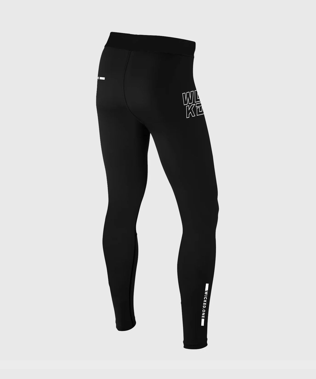 Wicked One Raw Pantalones de Compresión - Negro