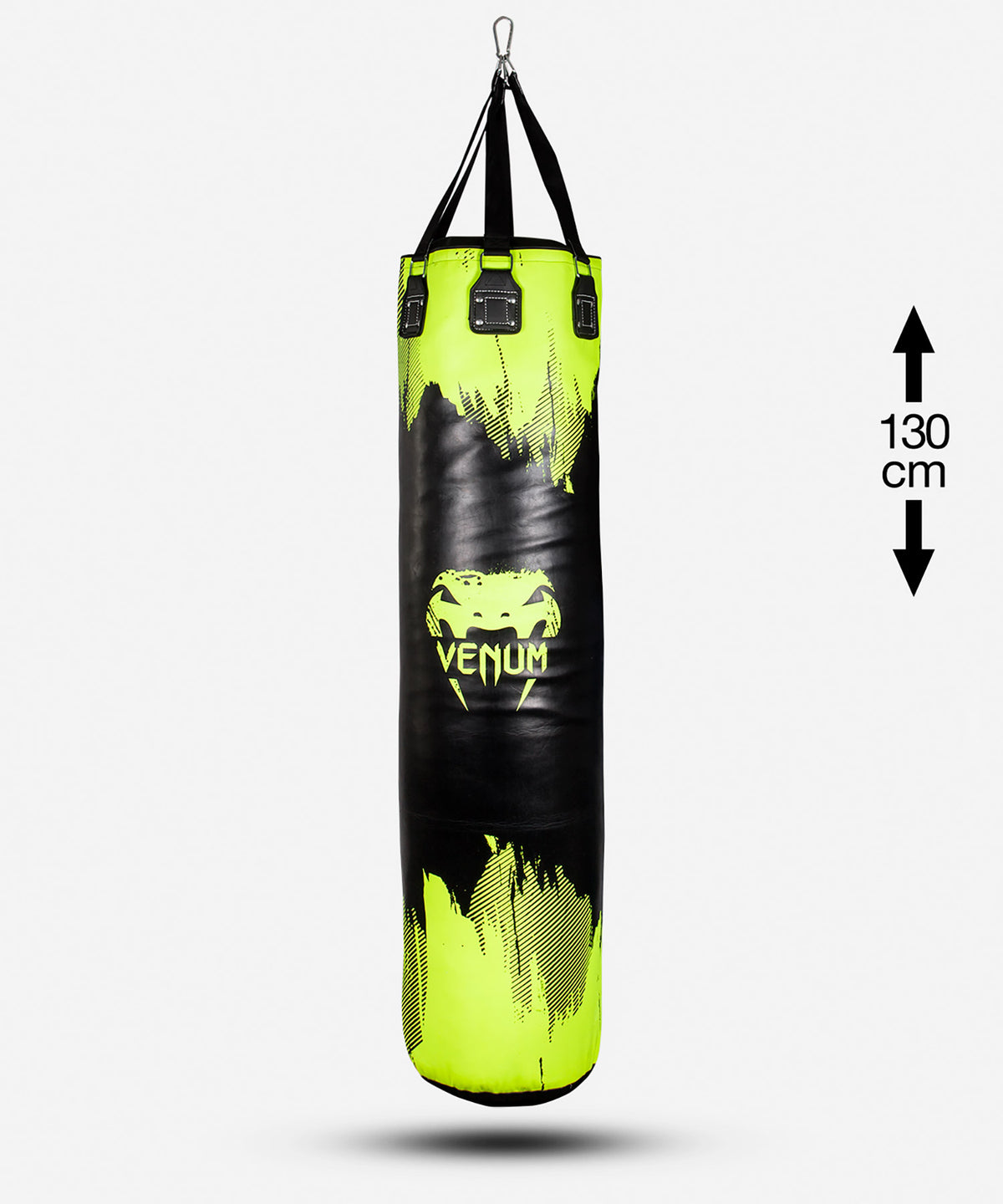 Sac de Frappe Venum Hurricane – Jaune Néon/Noir - 130 cm