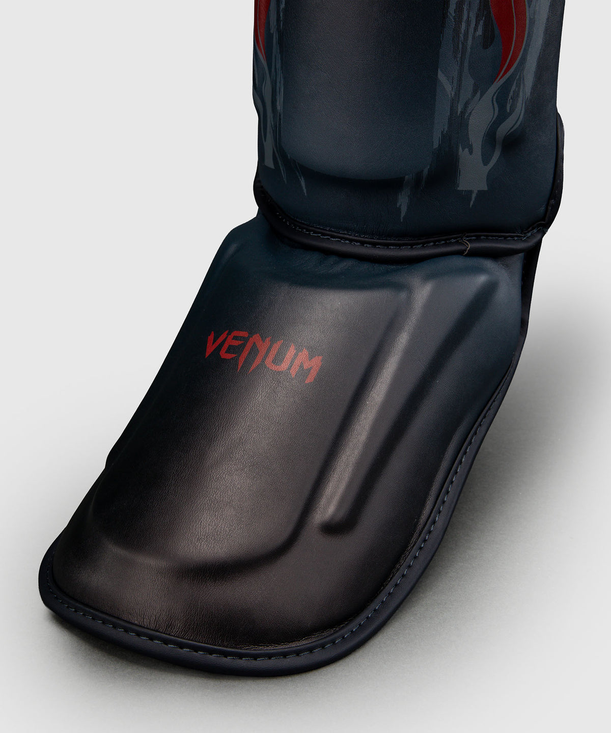 Venum Demon Shin Guards - Black/Grey