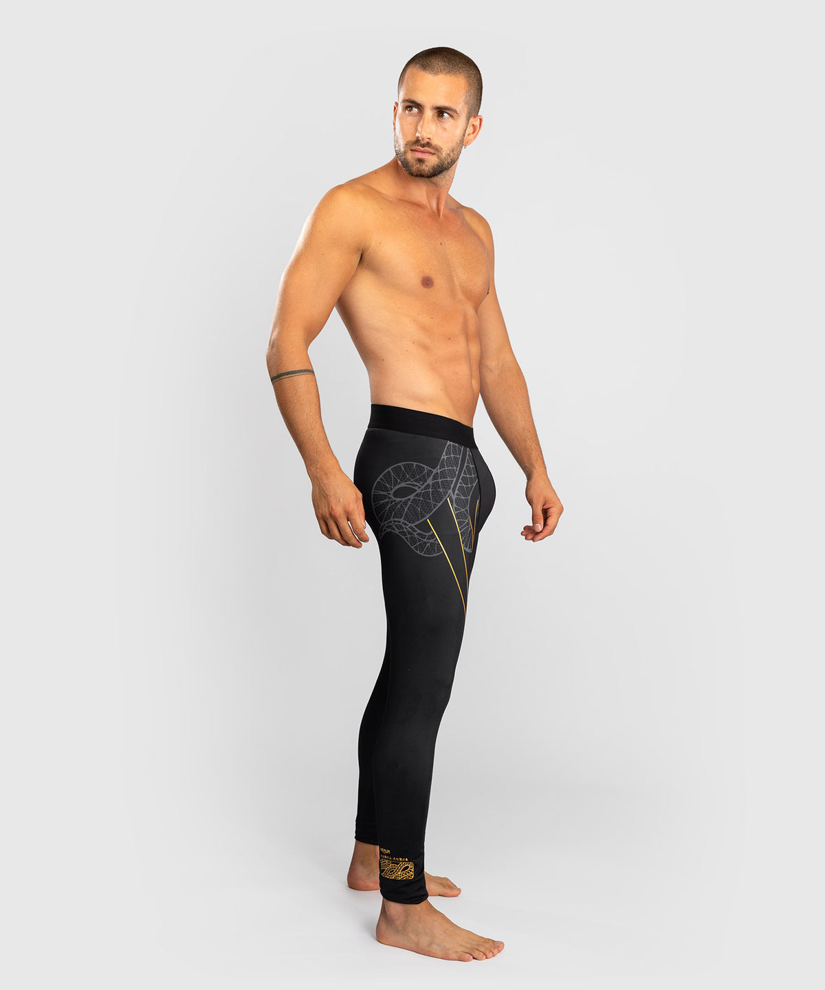 Venum Serpenti Pantaloni aderenti – Nero/Argento/Oro
