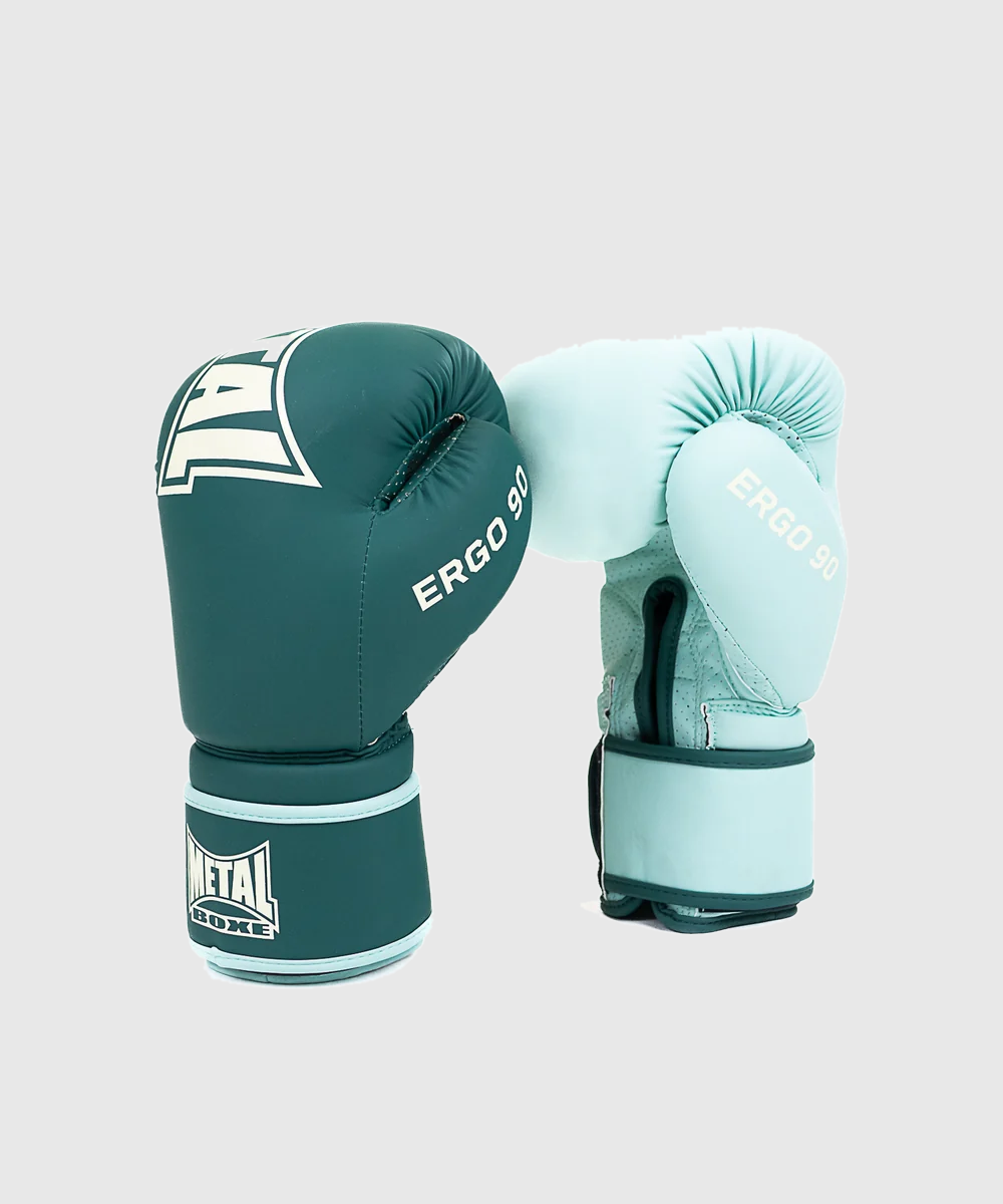 Gants de Boxe Metal Boxe Ergo90 Deep Waters - Vert