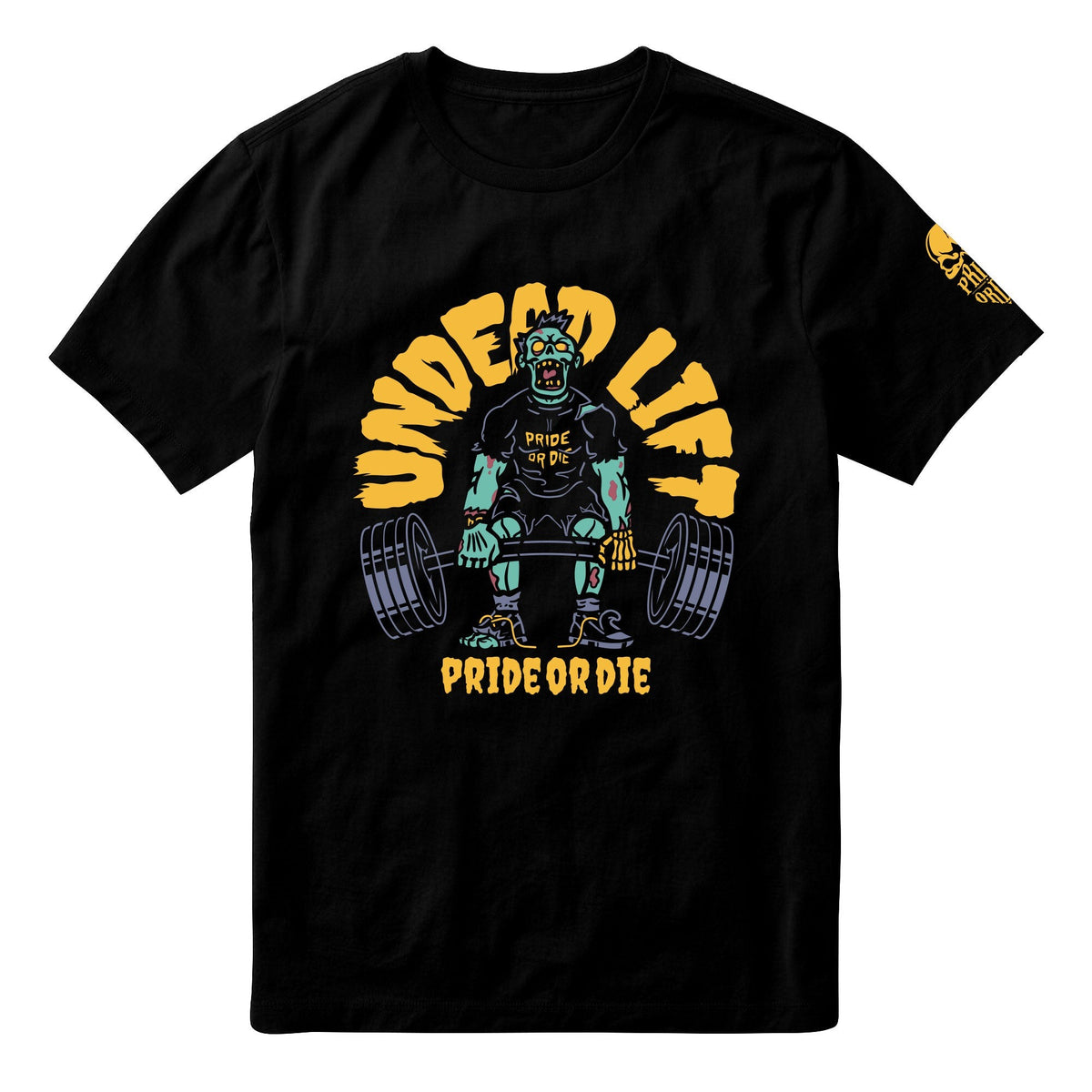 Pride Or Die Undead Lift Trainings-T-Shirt - Schwarz