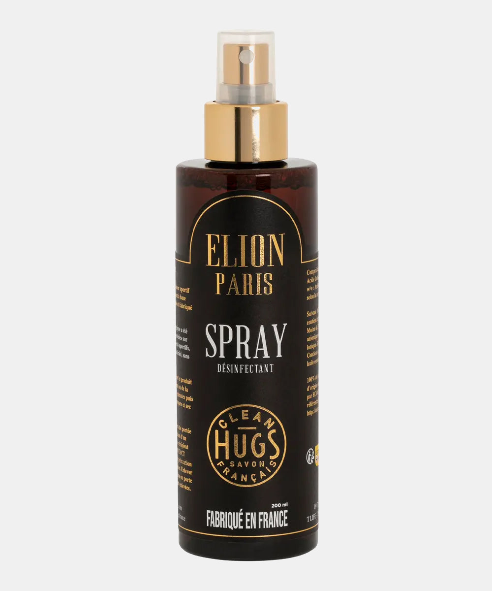Clean Hugs X Elion Paris Cleaning Spray - Black