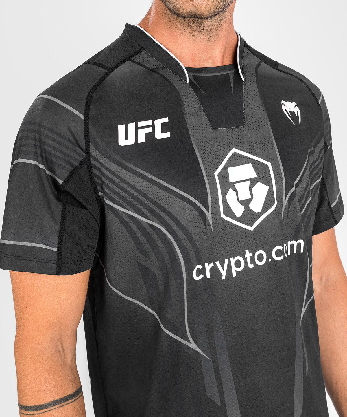 T-Shirt Technique Homme UFC Venum Authentic Fight Night 2.0 - Noir