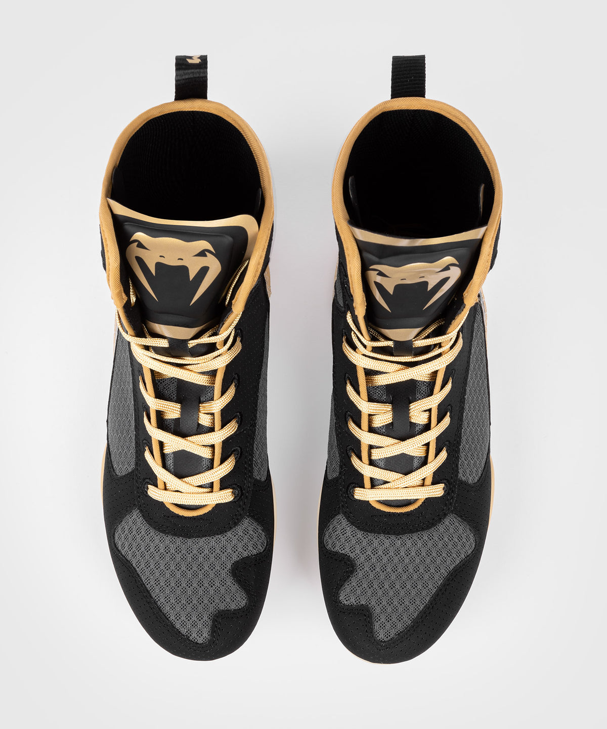 Chaussures de boxe Venum Elite - Noir/Beige