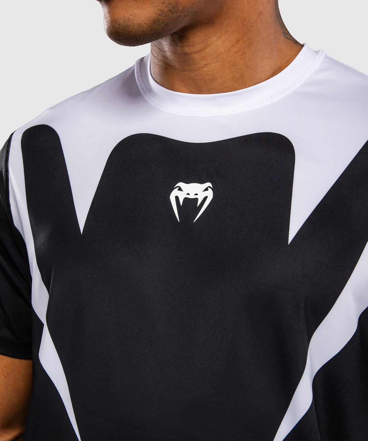 Venum Attack 90 Dry-Tech T-Shirt - White/Black