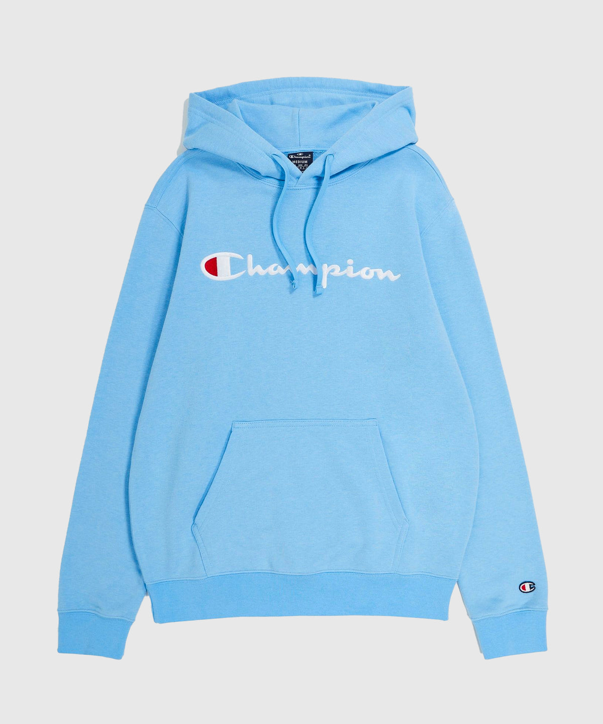 Champion Blu Chiaro Felpa con Cappuccio