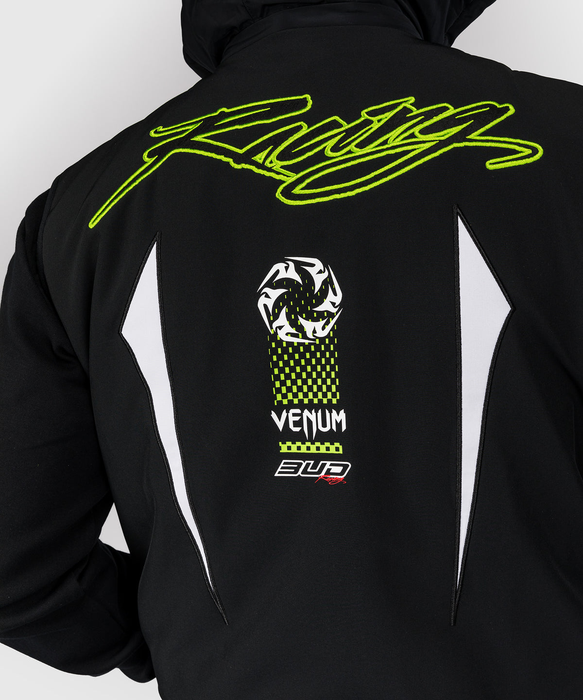 Venum x Bud Racing Giacca senza maniche Uomo - Nero/Bianco/Verde lime