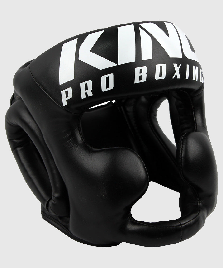 King Pro Boxing Headgear - Black
