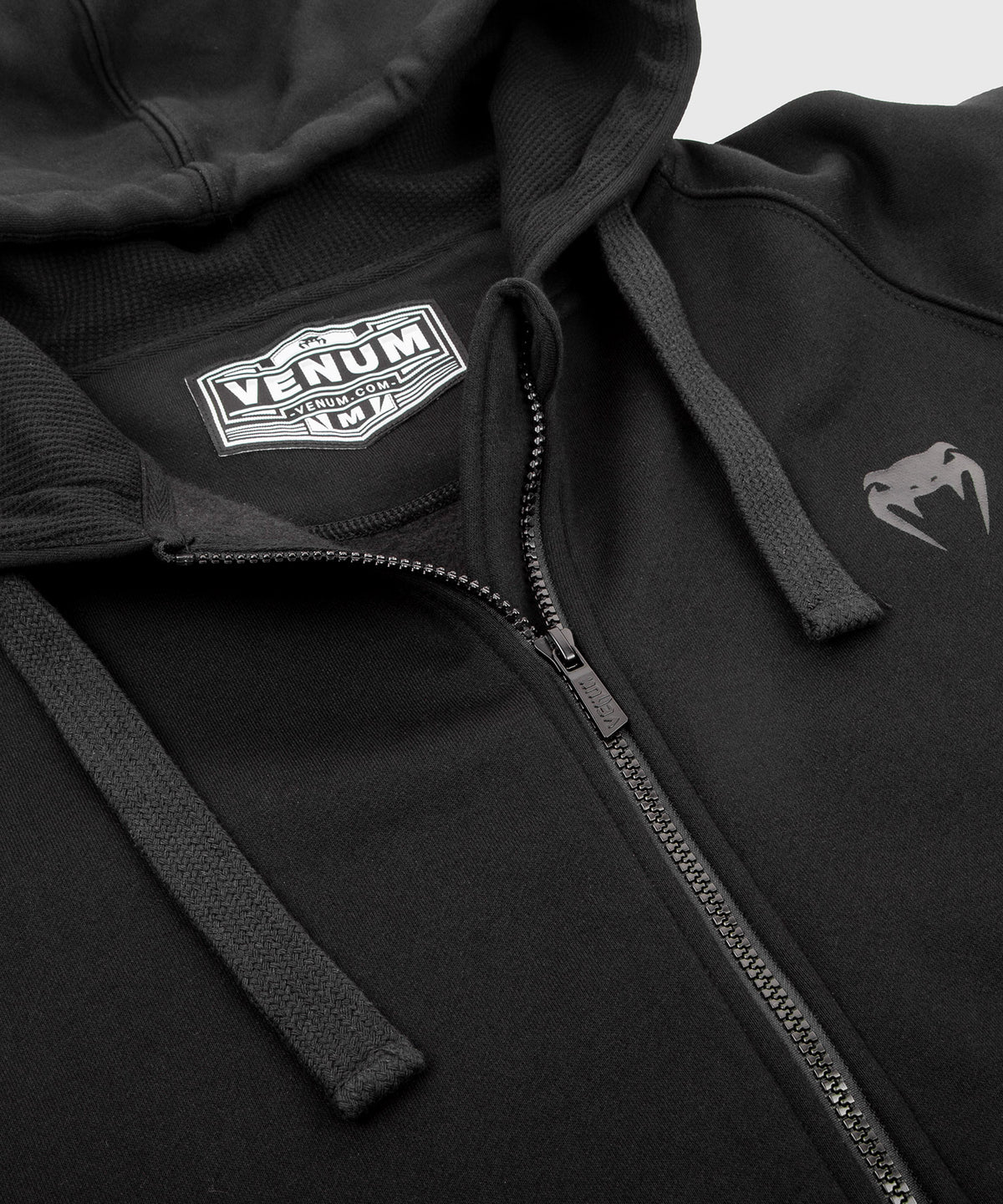 Felpa con cappuccio Venum Contender 3.0 - Nera/Nera