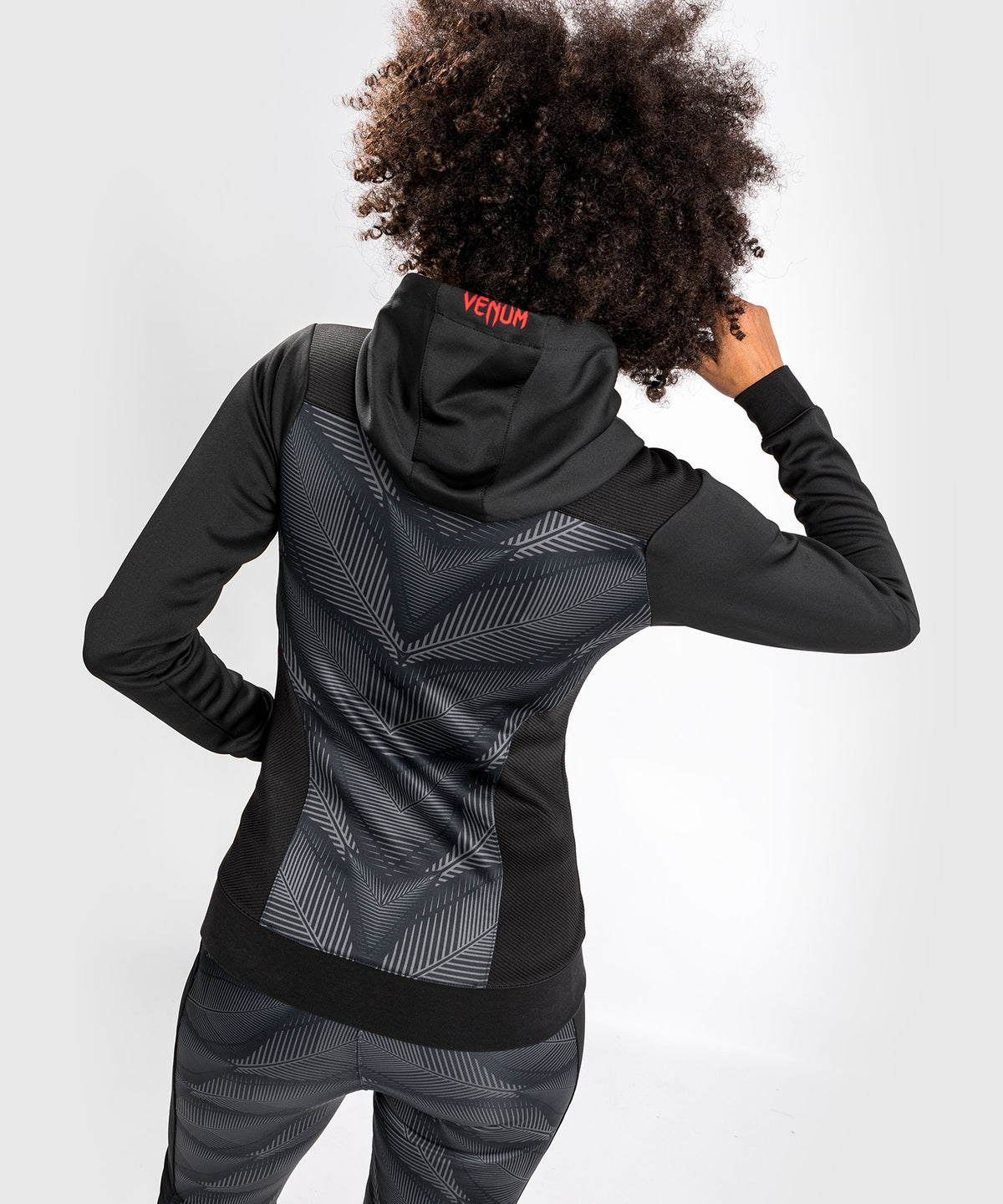 Venum Phantom Kapuzen-Sweatshirt - Für Frauen - Schwarz/Rot