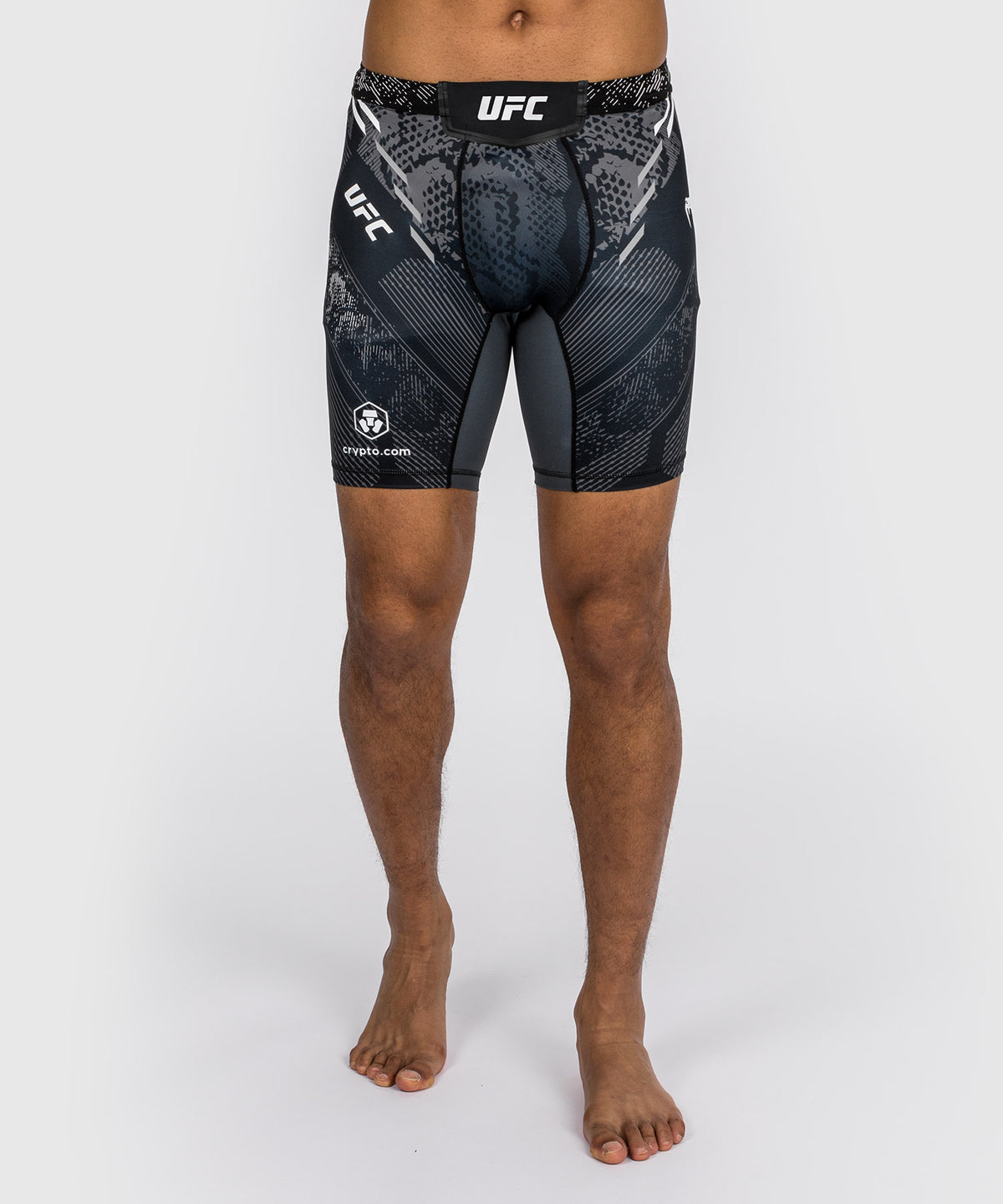 UFC Adrenaline by Venum Authentic Fight Night Short Vale Tudo für Männer - Schwarz